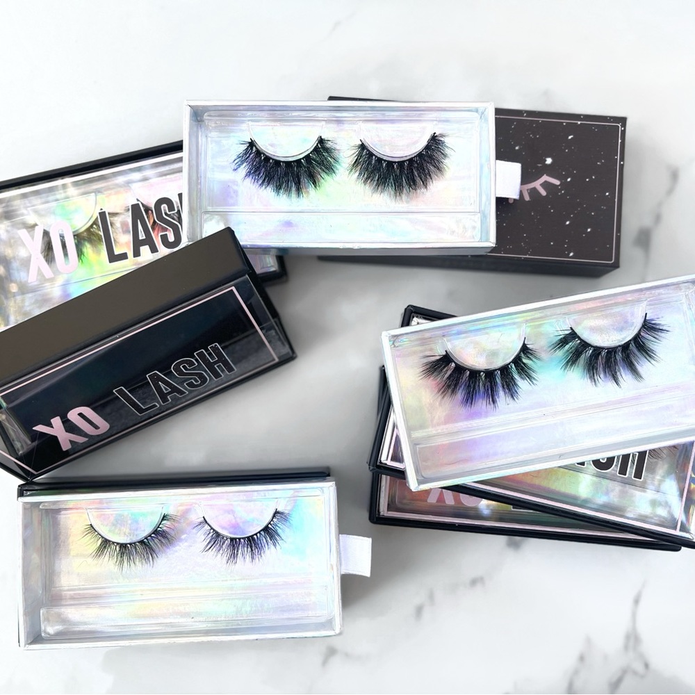 Different style eye lashes from XO LASH